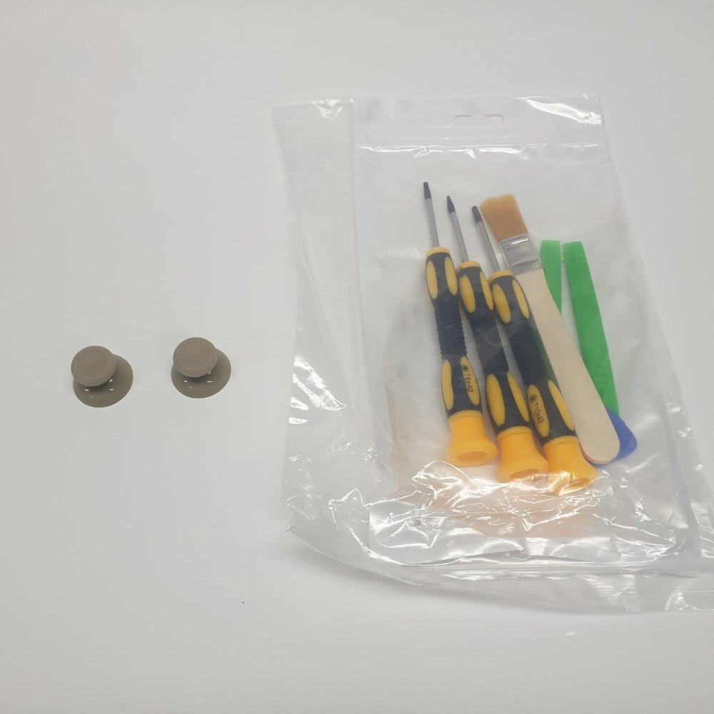 XBOX 360 One Series S/X Army Tan Analog Thumb Sticks And Controller Tools